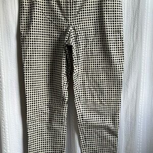 Anne Klein Navy‎ & Natural Dress Pants